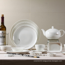 banquet hotel restaurant airline wedding porcelain ceramic dinner plate